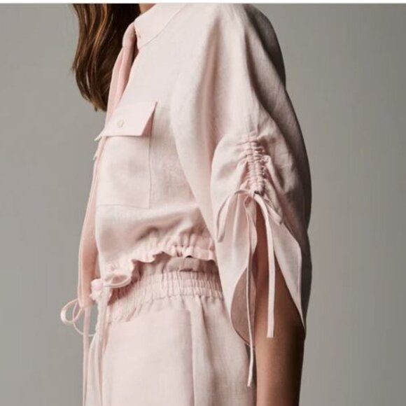 Hevron Eva Top in Rose Quartz - Picture 2 of 2